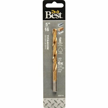 ALL-SOURCE 5/16 In. Titanium Drill Bit 219971DB